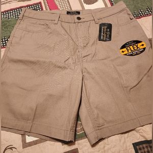 Noble Outfitters Ladies Work Shorts Stain Resistant, Size 12